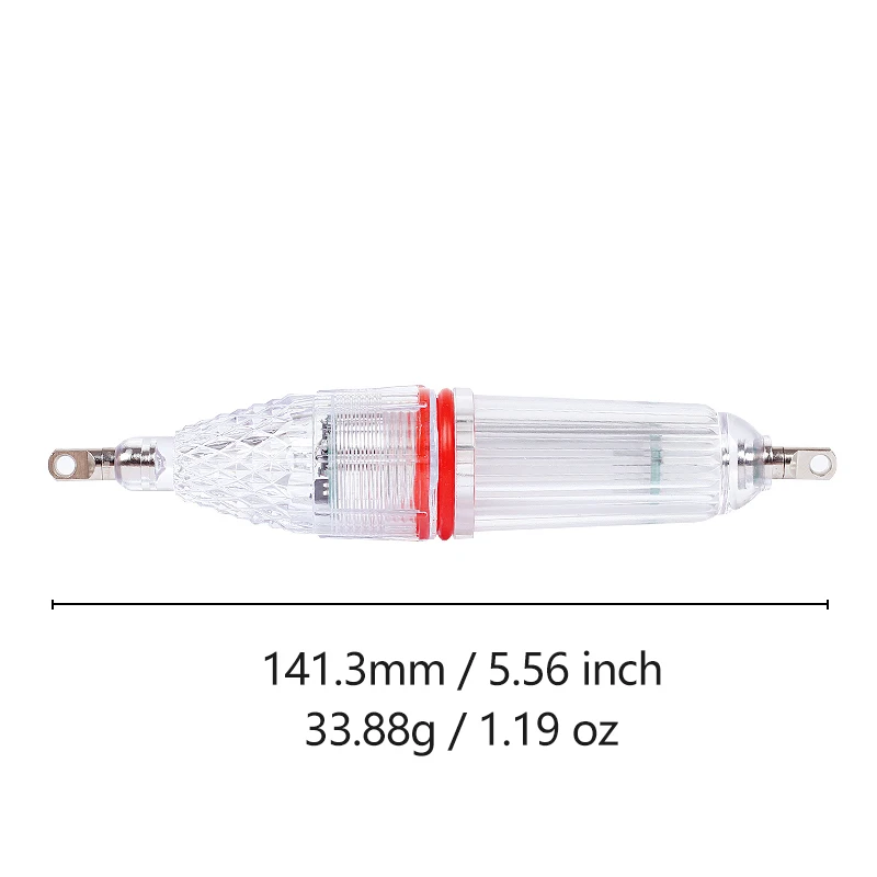 1 Stück LED 14cm Doppelköpfiges Blinkendes Angellicht Unterwasser-Köderlicht für Meeresfischerei Geeignete Angelausrüstung – Detail 1