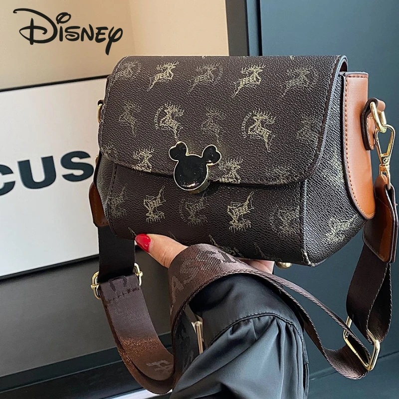 Borsa a tracolla da donna Disney Mickey nuova borsa a tracolla da donna di alta qualità alla moda borsa da donna avanzata Sense