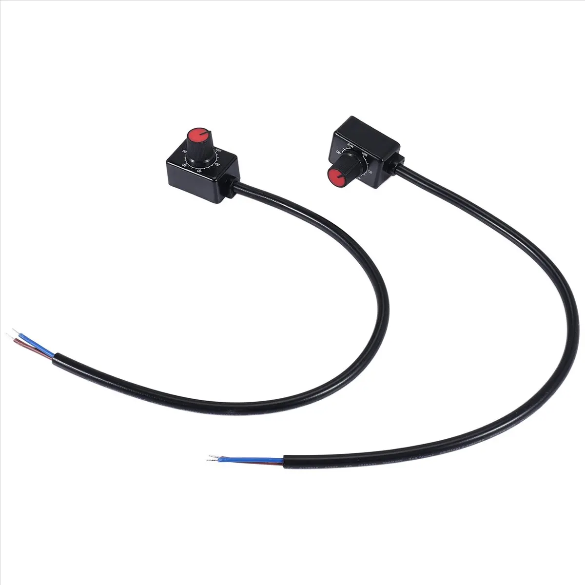 A75K DC 0/1-10V Knob LED Dimmer, Low Voltage Passive Dimmer PWM Dimming for 0-10V or 1-10V Dimmable Electronic LED Driver