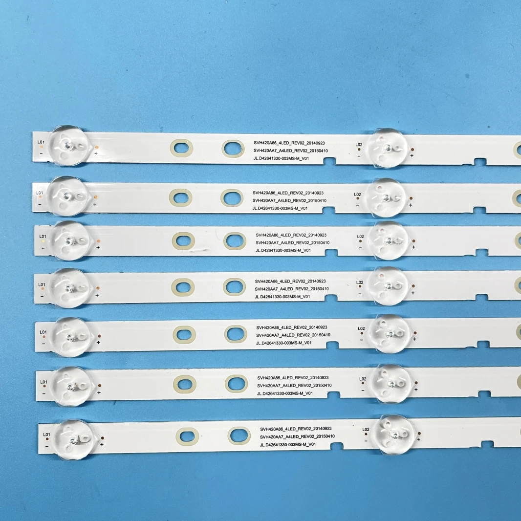 แถบไฟ LED สำหรับ SVH420AA7 SVH420AB4 SVH420AB3_Rev02_4LED_160601 2015CHI426_6P_FCOM_04 LED43EC LC-43N4000U LC-43N610CU LC-43N6100U