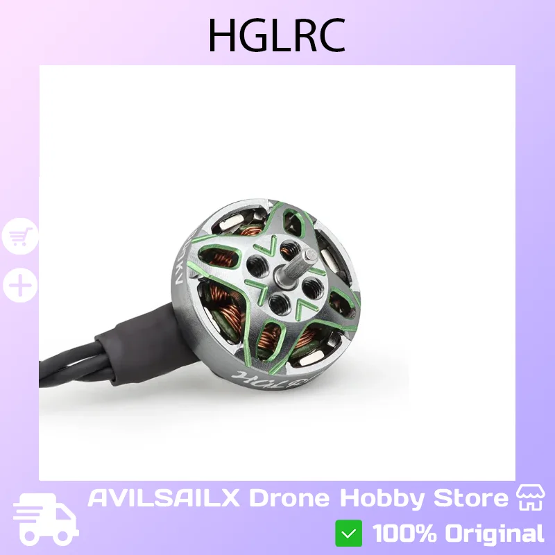 HGLRC SPECTER 1202.5 11000KV Brushless Motor 1-2S for 2.5