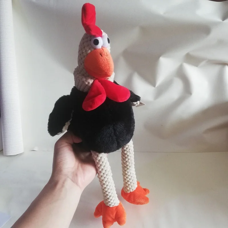 About 35cm Cartoon Rooster Soft Doll Lovely Black Chick Plush Toy Kids Toy Birthday Gift b2049