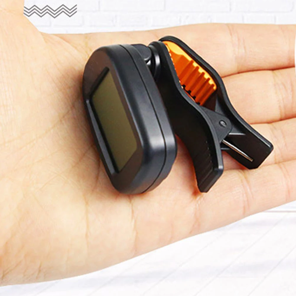 

Electronic Tuner for Violin Ukulele Guitar Exquisite Tool Practical Musical Instruments Accessory LCD Display Angle Adjustment