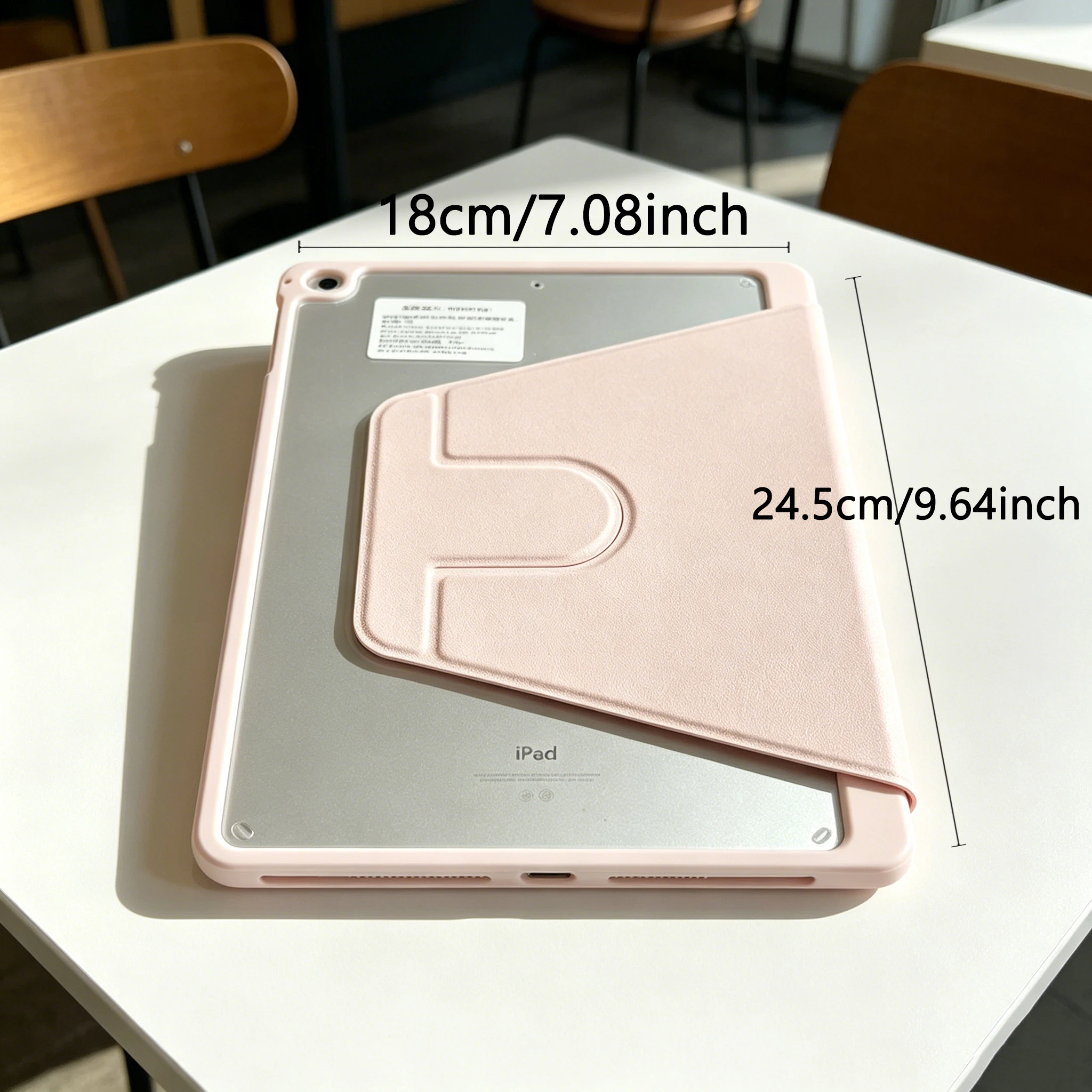 For Apple iPad Mini Air Pro 8.3 9.7 10.2 10.5 10.9 11 12.9 13 M2 6th 7th 8th 9th 10th 11th Generation 360 Rotation Tablet Case
