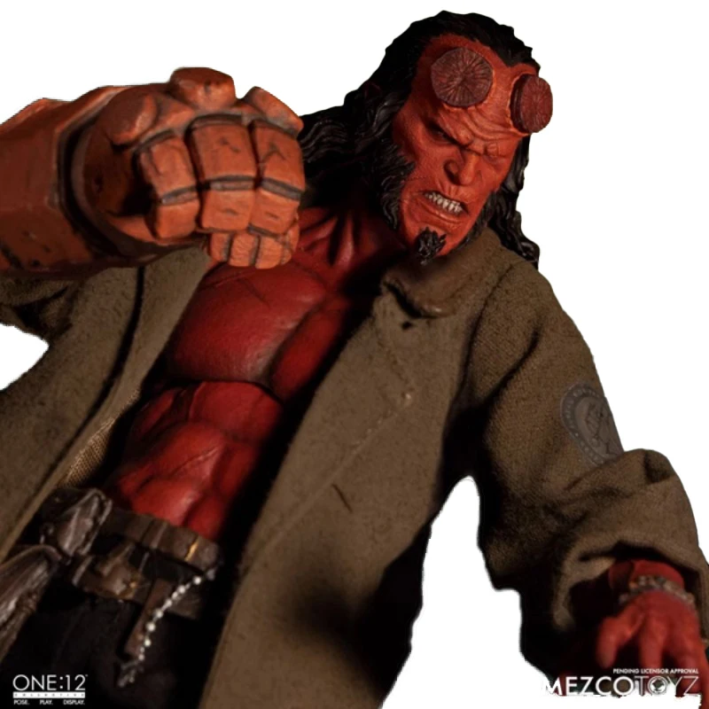 In Stock Original Mezco Toyz 77540 1/12 Hellboy 2019 HELLBOY Movie Male Soldier Action Model Art Collection Toy Gifts