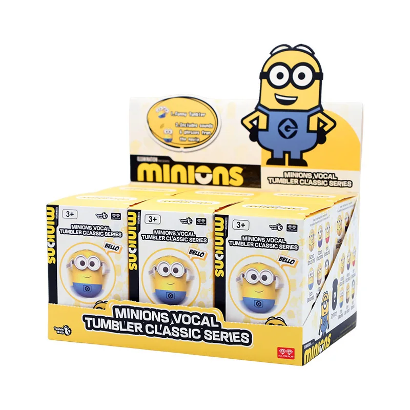 Minioncon bigeyescuteandclums circondato da scatole cieche giocattoli alla moda impiegati regali per bambiniornamentstoys regali