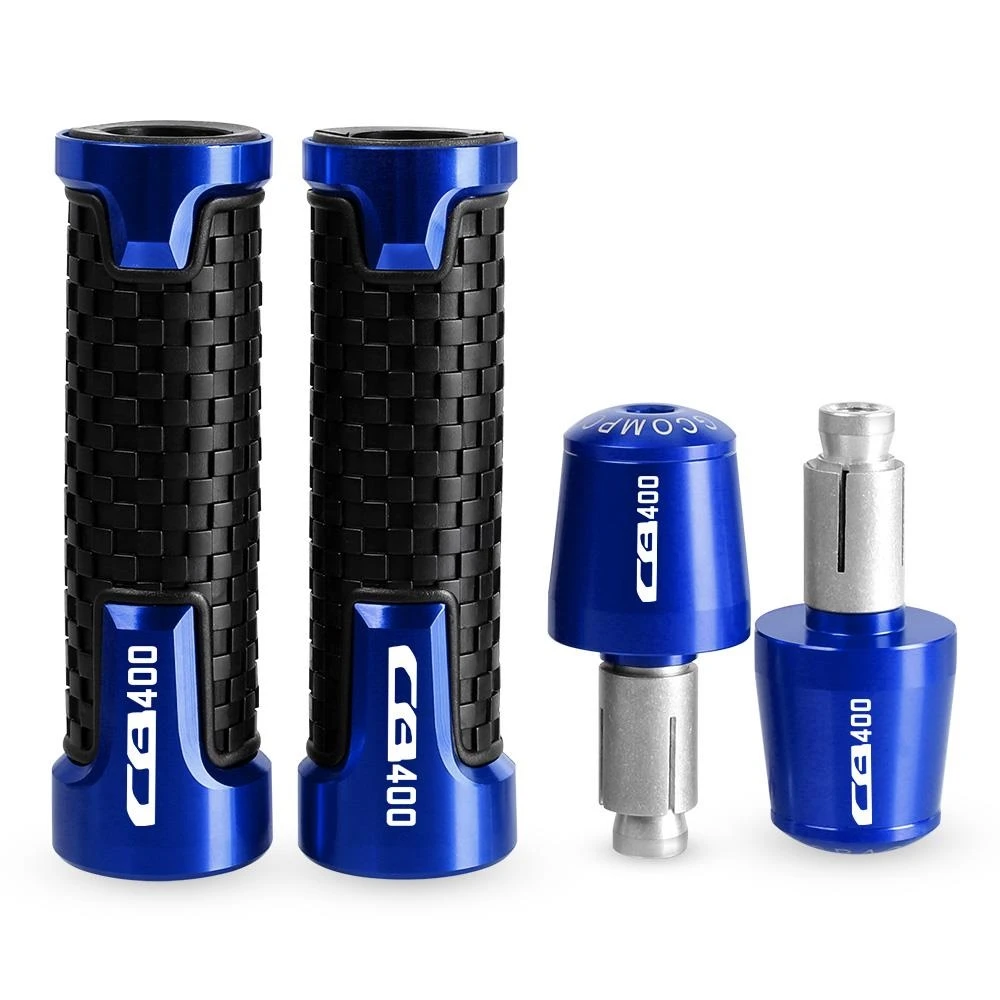 

Motorcycle Accessories For HONDA CB400 400F CB400SF 1999 2020 2021 -2024 7/8" 22MM Handlebar Hand Grips Handle Bar End Cap plug