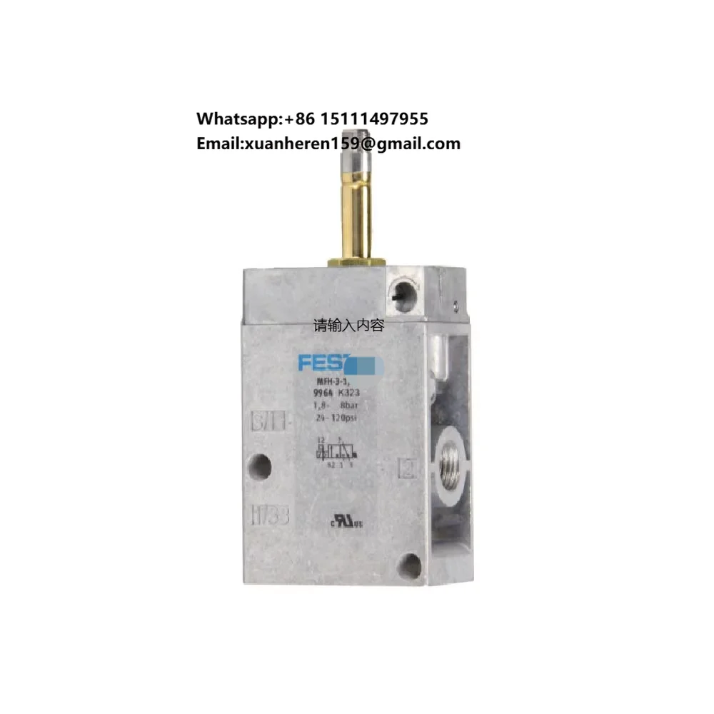 Original Brand New S Valve MFH-3-1/4(9964) Solenoid Valve Tiger Classic