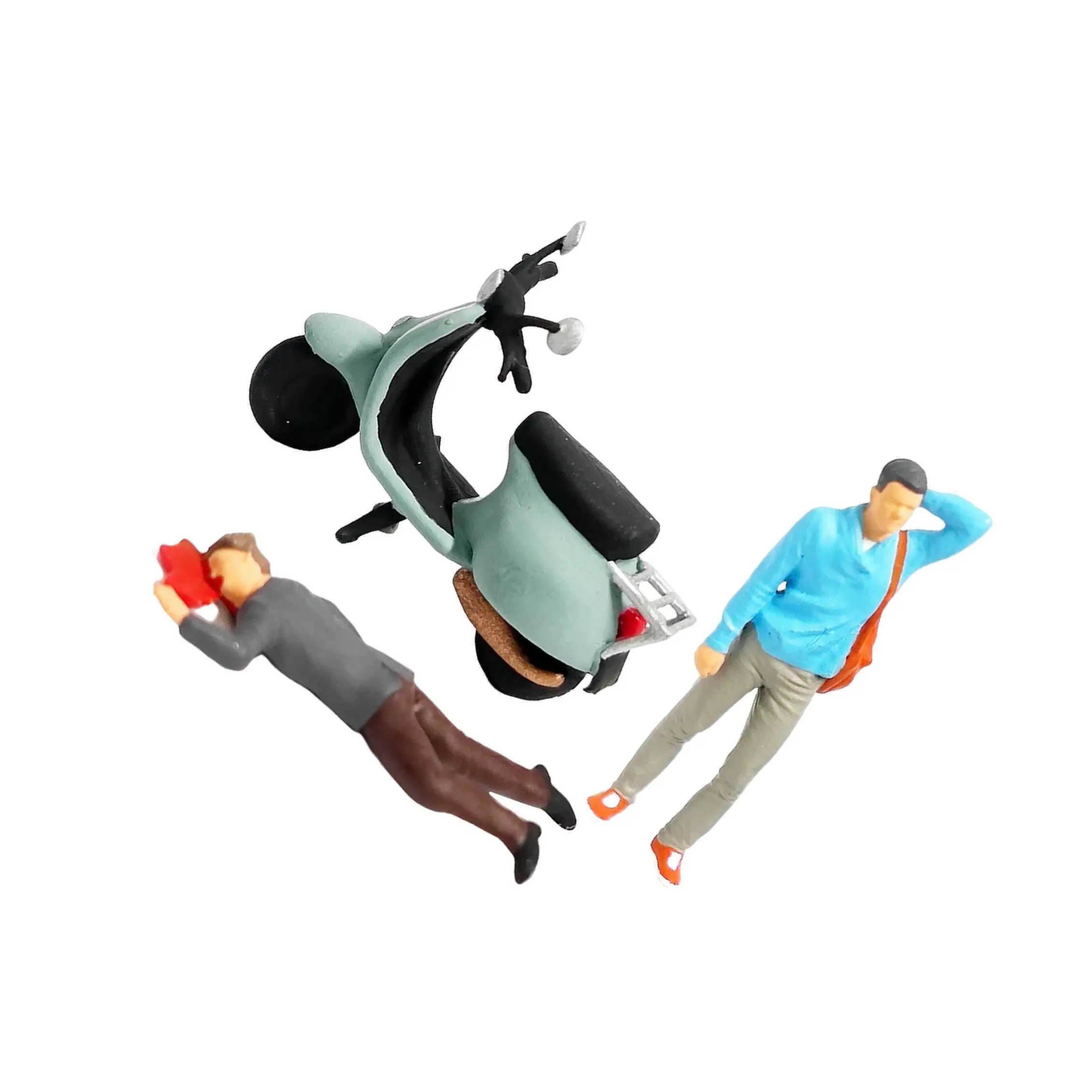 

1/64 модель сцены дорожного просвета для коллекционных предметов, орнамент, реквизит для фотографий