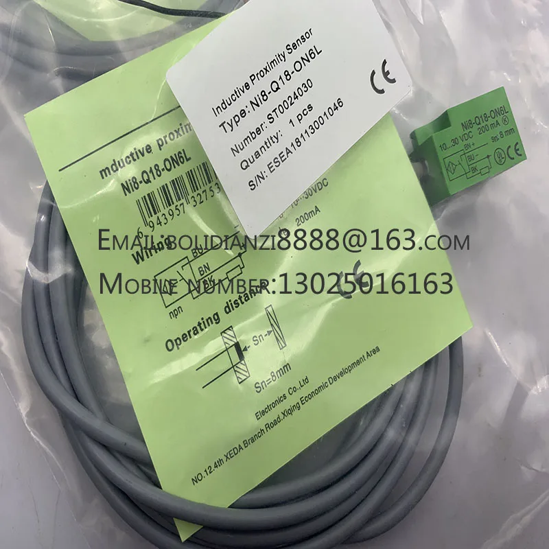 

New proximity switch sensorNI10-Q25-OP6L NI10-Q25-ON6L