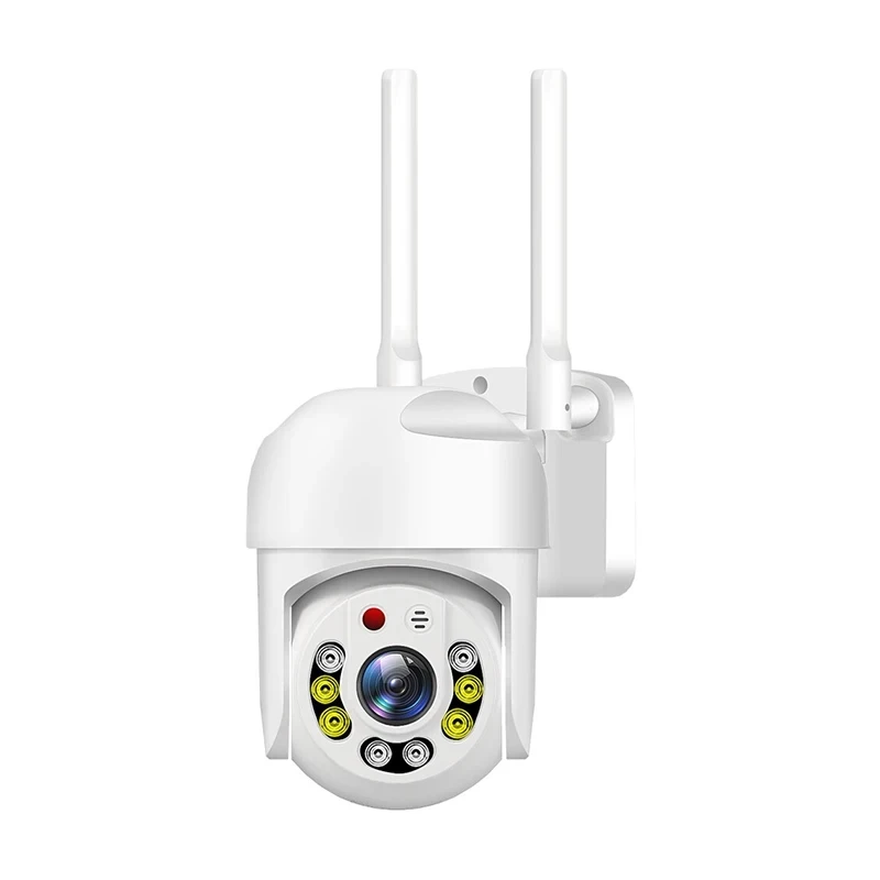 2MP 1080P  Full Color  YCC365 APP Wireless PTZ IP Dome CameraAI Humanoid Detection Home Security CCTV Baby Monitor