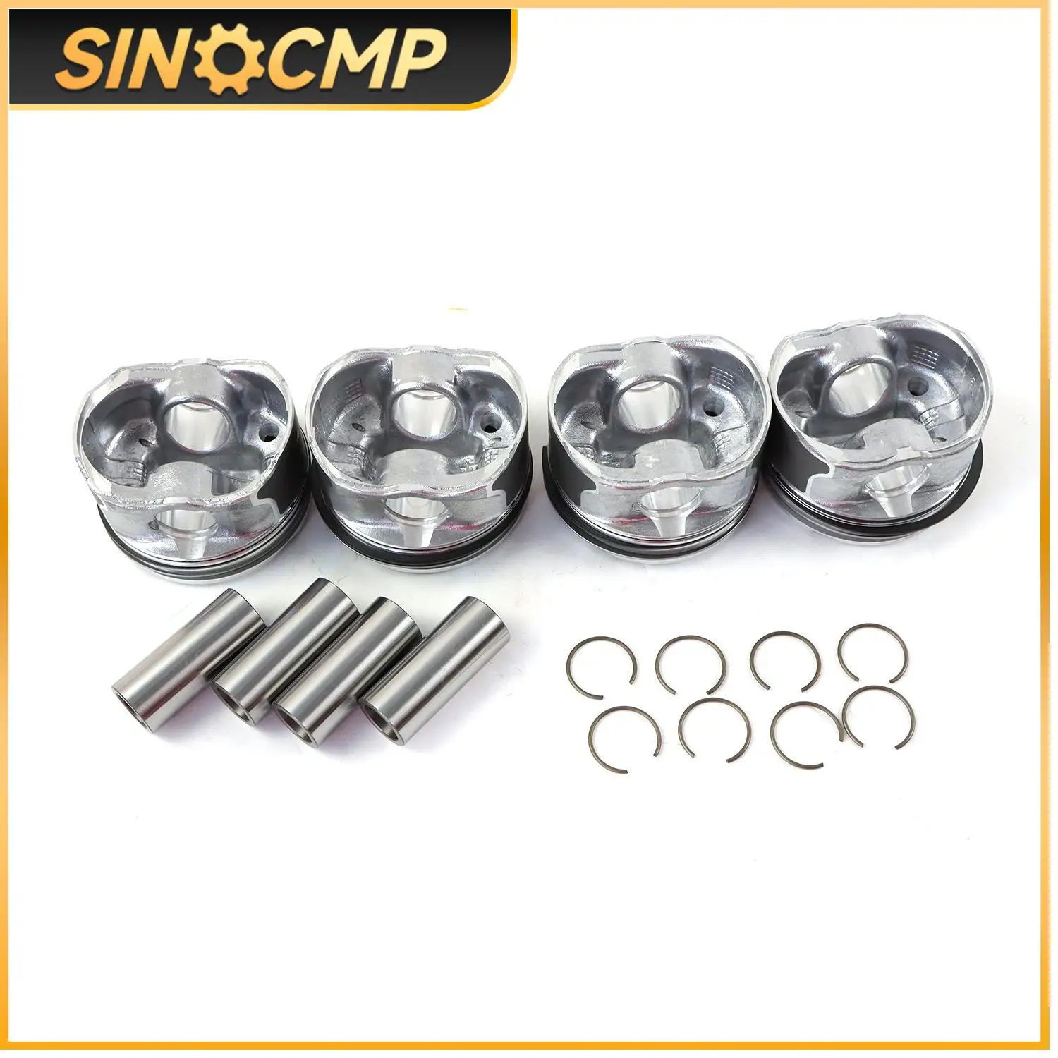 

1Set Pistons & Rings Kit Fit For Buick GL8 ES Cadillac ATS XT5 Chevrolet 2.0T 19180831 12652809 12569638 89018107 12683808