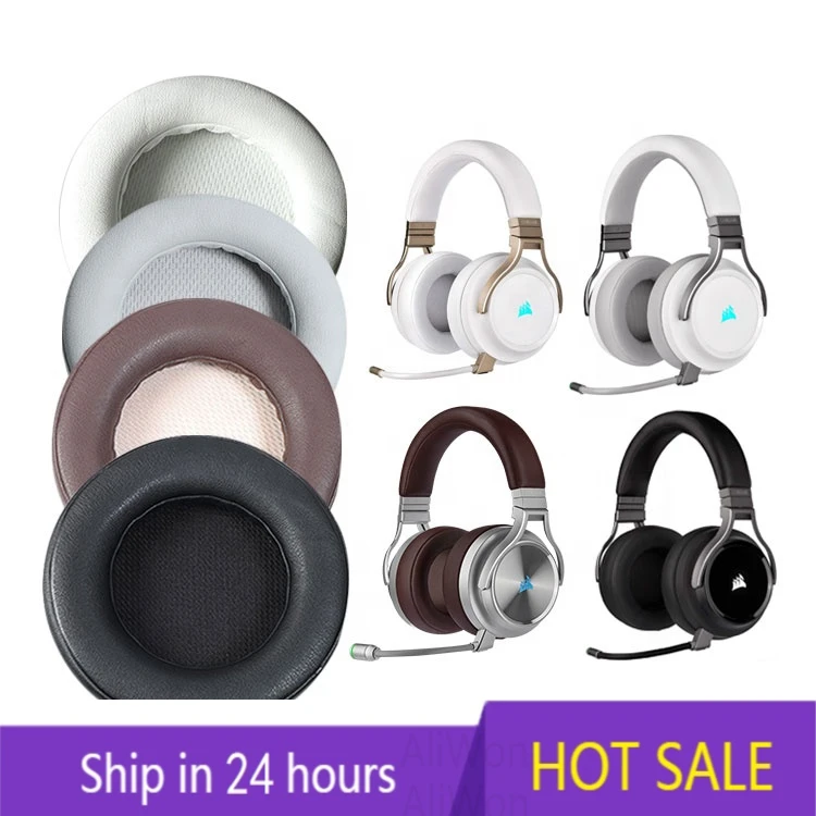 Replacement Earpads for CORSAIR VIRTUOSO RGB Wireless SE Headset Gamer Headphones Leather Sleeve Earphone Earmuff Ear pads Cover