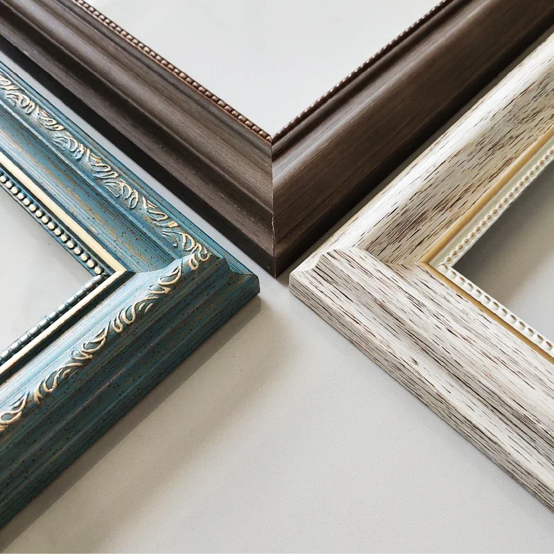 Oil frame, outer frame, American and European style retro minimalist photo frame