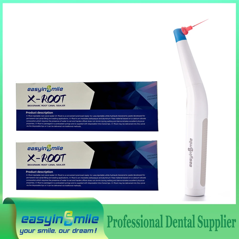 Easyinsmile Dental Endo Activator Sonic Root Canal 3D Irrigator highly efficient with Never Break Tips Free