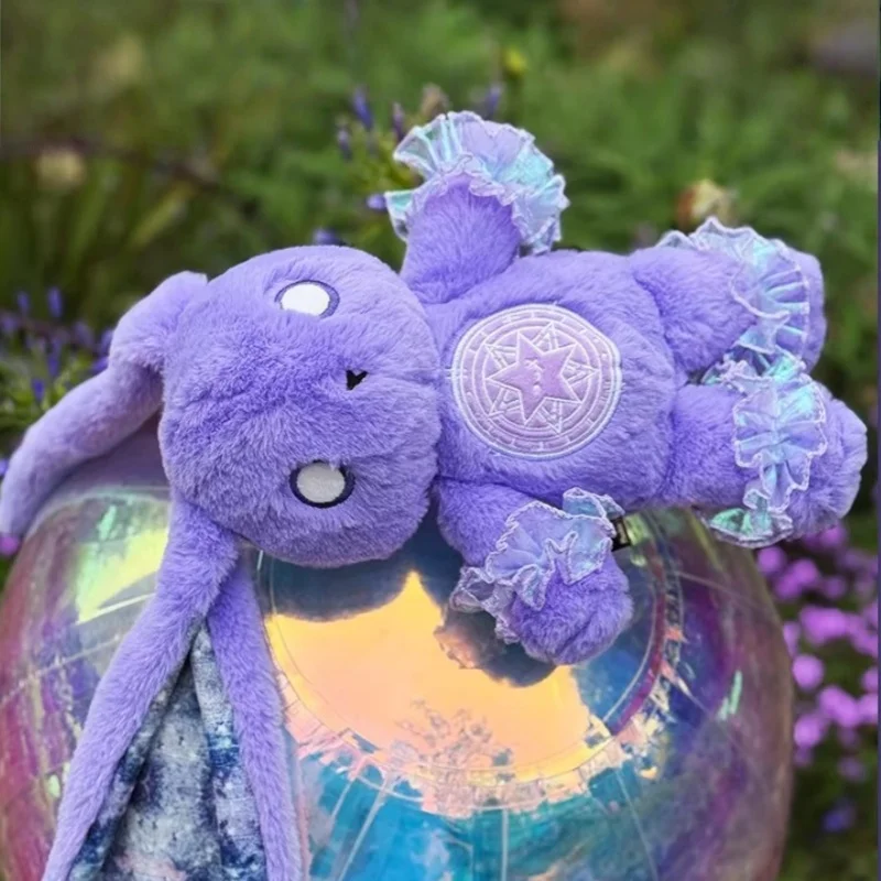 Plushie Dreadfuls Violet Starry Night Rabbit Yaoyao Comfort Plush Toy Soothing Stuffed Animal Birthday Gift For Anxiety Relief