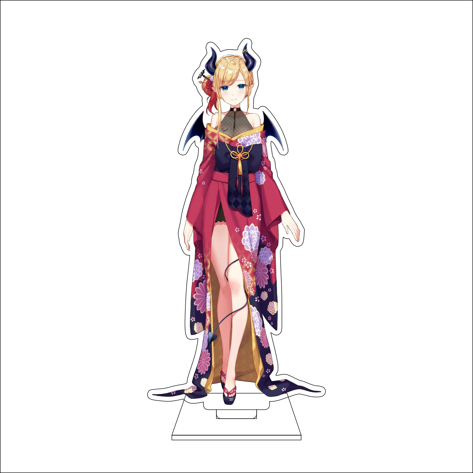 16CM Anime Hololive Cosplay Acrylic Figure Stand Plate Hoshimachi Suisei Natsuiro Matsuri Robocosan Akai Haato Ornaments Gifts view 5
