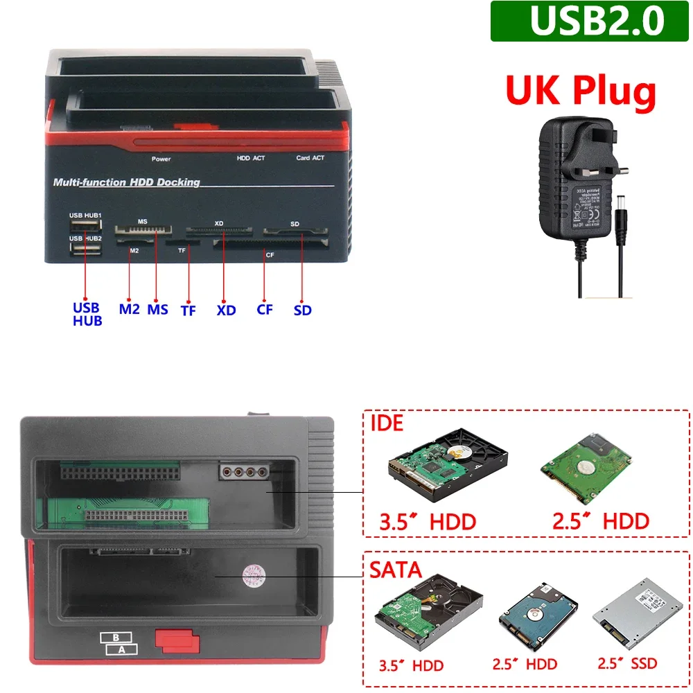 15 USB2.0 UK Plug