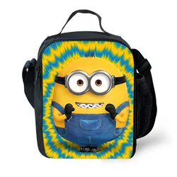 Cartoon School Bags for Boys Girls ,Cartoon Lunch Bags for School ,Anime Prints Child Picnic Bags ,Kids Cooler Bags for School