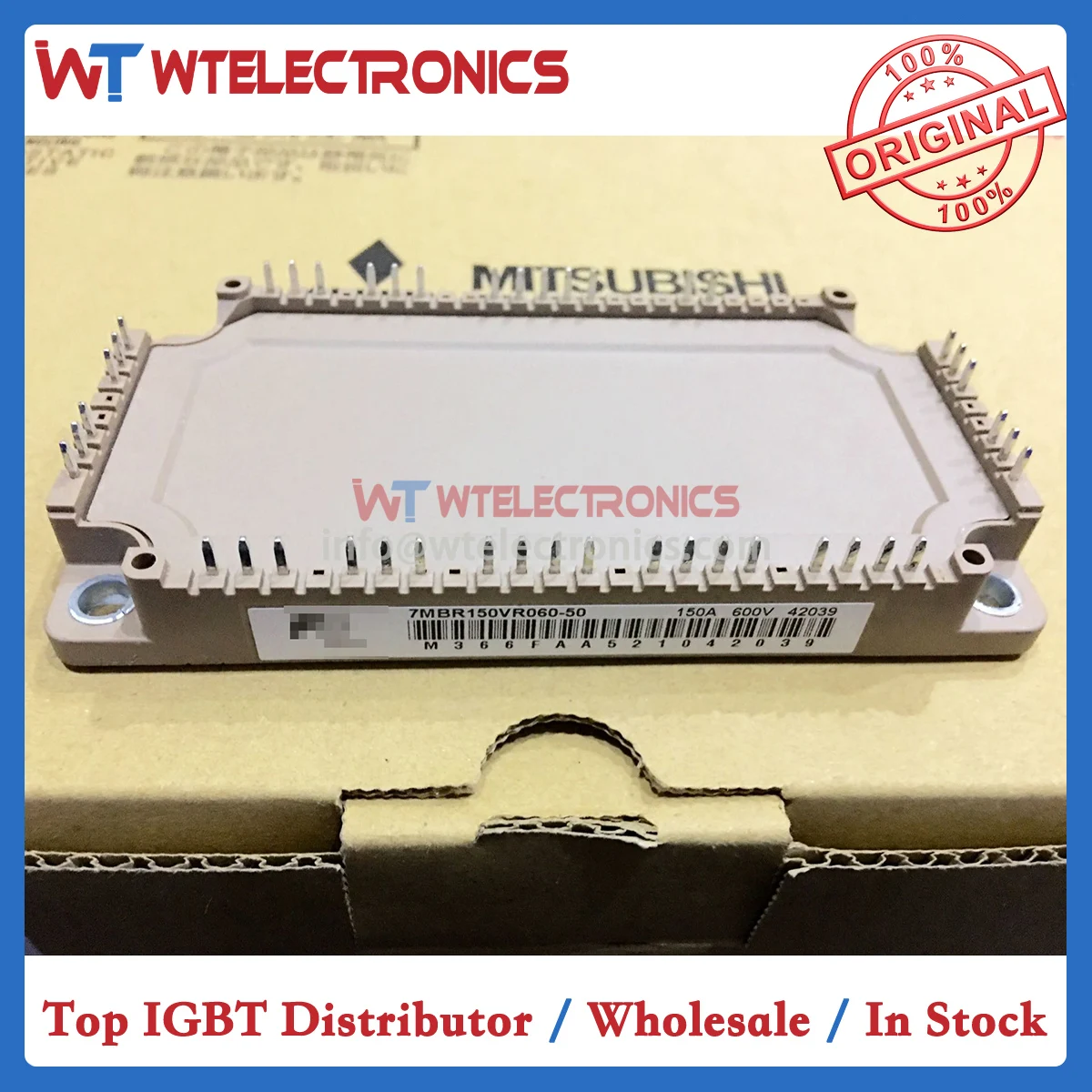 

Genuine 7MBR150VR060-50 IGBT Module 7MBR150VR060 50 7MBR150VR06050
