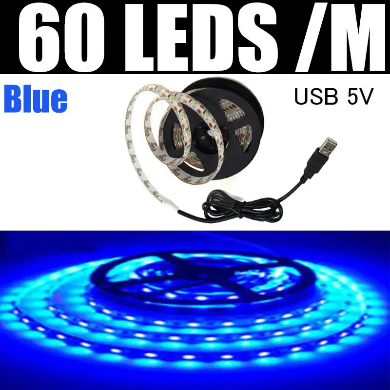 Bleu 60 LED par mètre