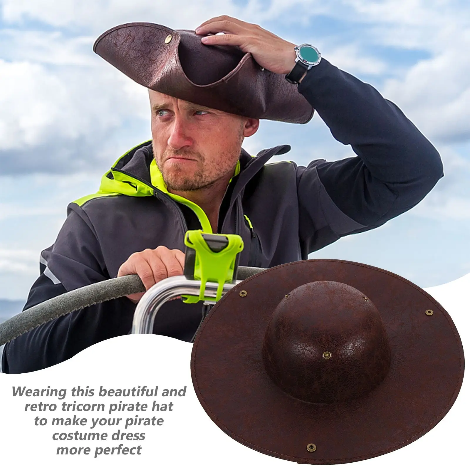 Pirate Cosplay Hat Cosplay Halloween Party Pirate Pirate Cosplay Hat Cap Masquerade Pirate Cosplay Pirate Cosplay Hat Hat Prop