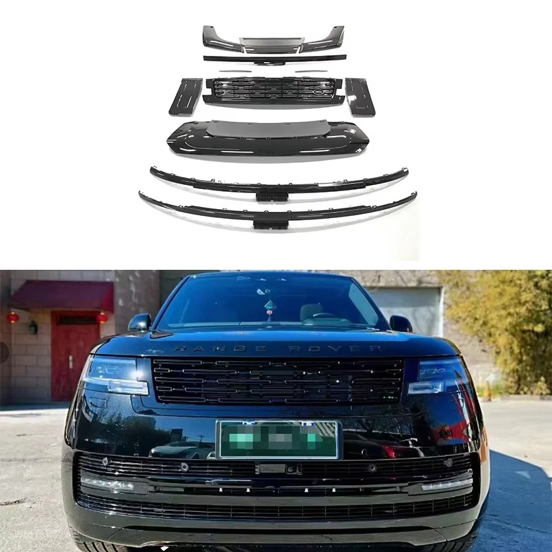 

2023 год + комплект кузова RR Vogue Black Edition, старые и новые детали кузова автомобиля, комплекты кузова для RR Vogue, передние бамперы, передняя решетка