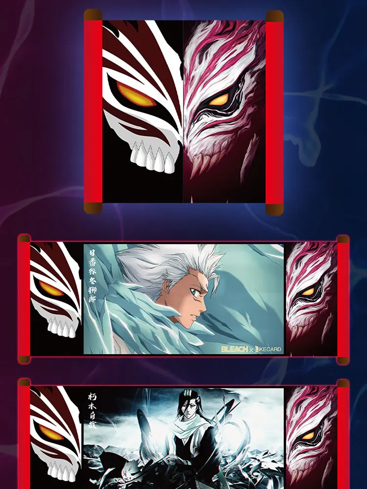 LIKECARD Bleach 4 Collection Cards Hobby Anime Collectible Card TCG CCG Doujin Booster Box Kids Toy Birthday Gifts