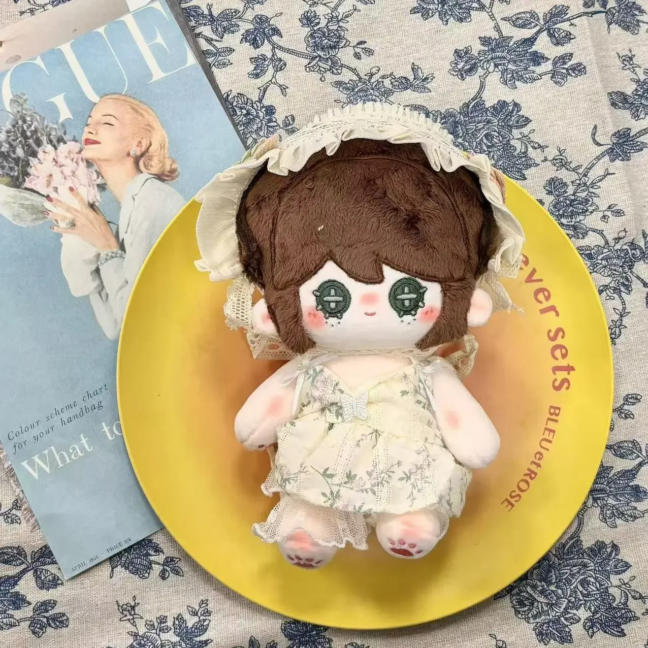 أنيمي الهوية الخامس البستاني إيما وودز جميل أفخم القطن دمية الجسم 20 سنتيمتر تأثيري فستان اللعب الدمى هدية عيد ميلاد #2