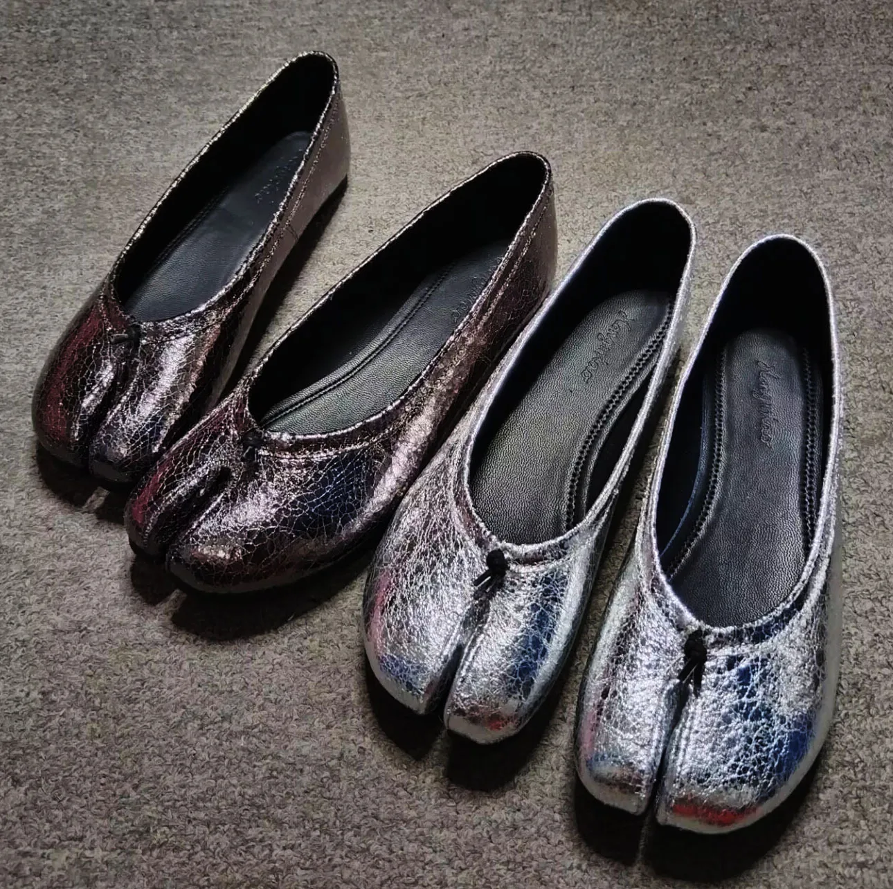 

IPPEUM Women Tabi Mary Janes Shoes 2026 New Fashion Split Toe Ballet Flats Tabis Footwear
