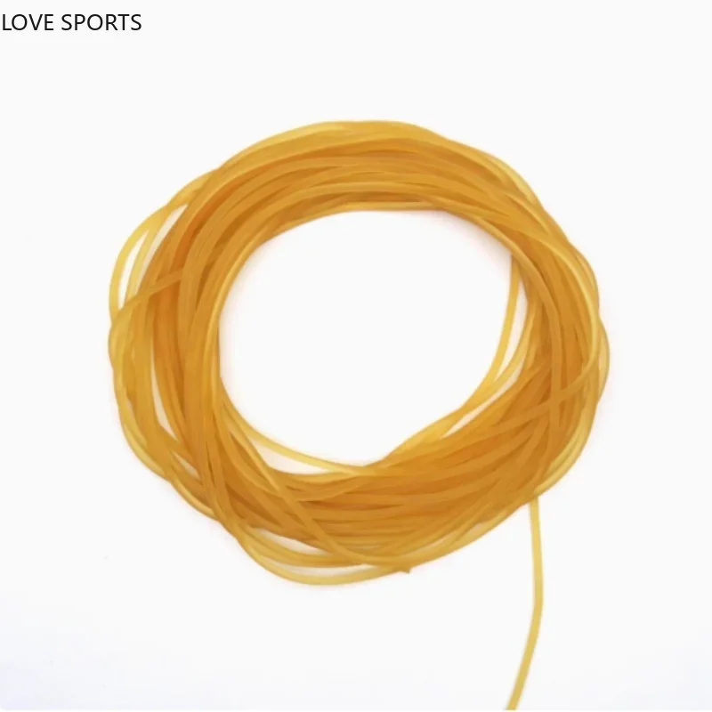 Nieuwe 20M Diameter 1.6 2.0 2.5 2.8 3.0mm Rubber Effen Elastische Rubberen Lijn voor Vissen Traditioneel Niveau Ronde Elastisch Touw voor Mannen