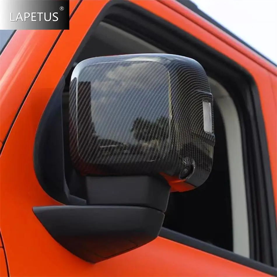 

Rearview Mirror Rain Eyebrow Visor Decor Cap Shell Cover Trim For Great Wall GWM WEY TANK 300 2022 - 2025 Black Car Accessories