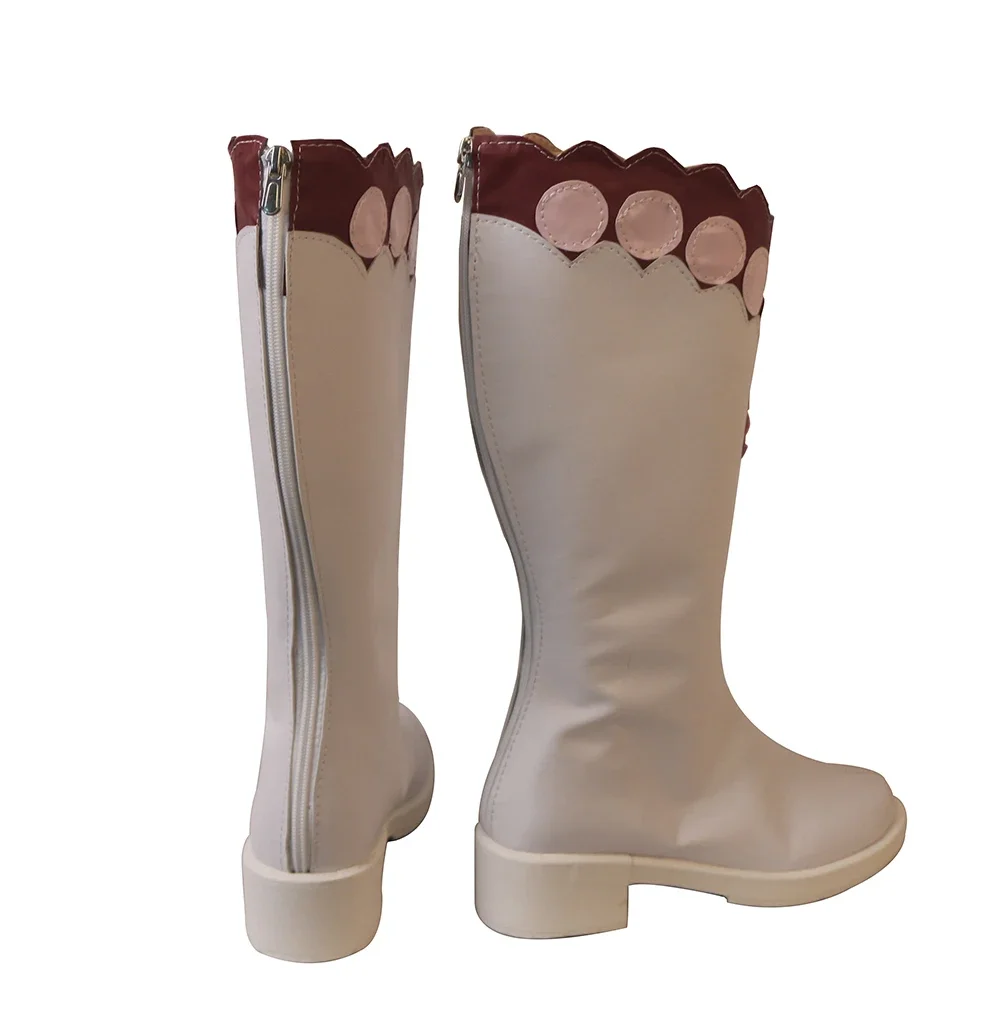 Botas de cosplay The Rising of the Shield Hero Queen Fitoria – sapatos de fantasia de anime de couro personalizados para adultos/crianças