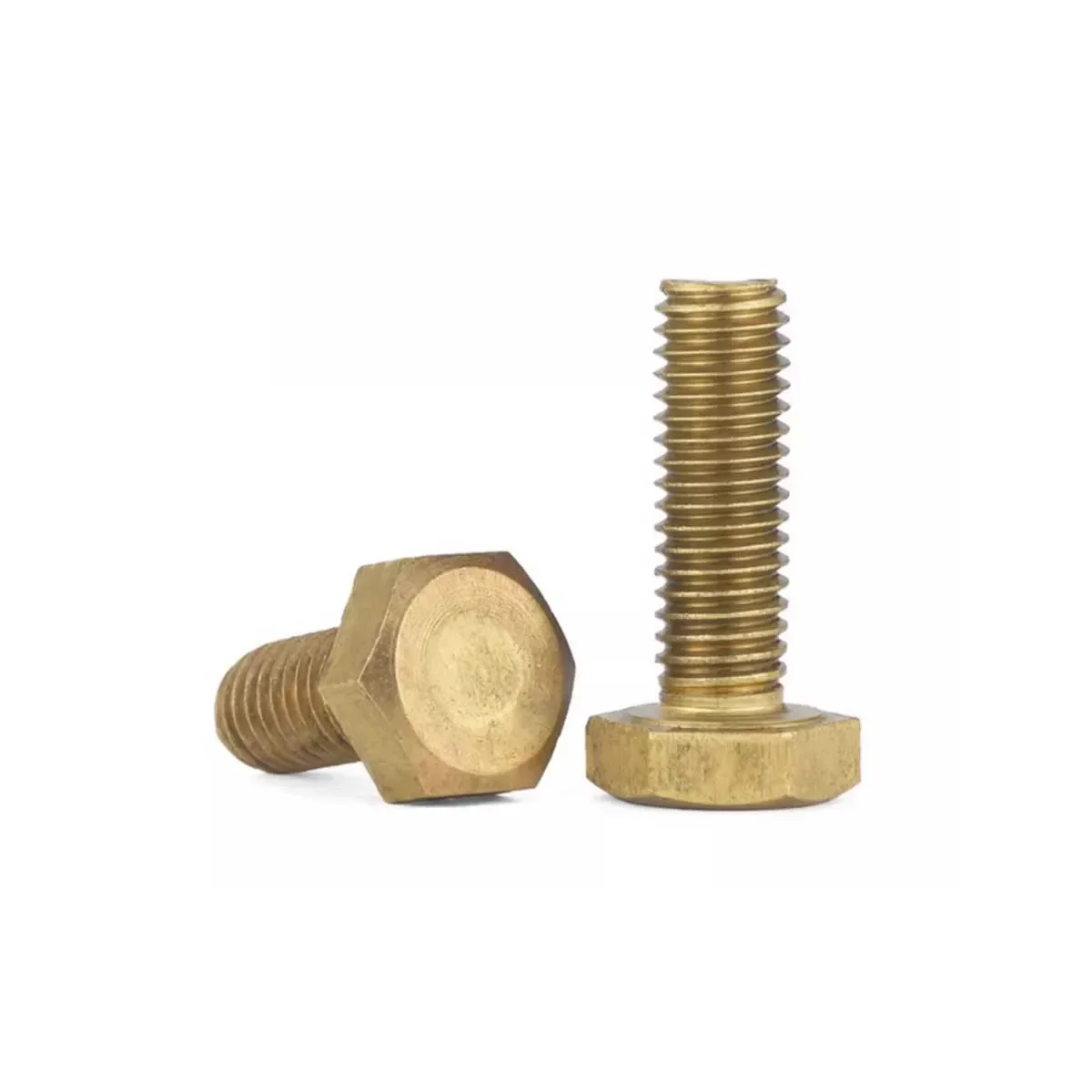 Copper Outer Hexagonal Screw, Brass Hexagonal Head Bolt M4M5M6M8M10M12