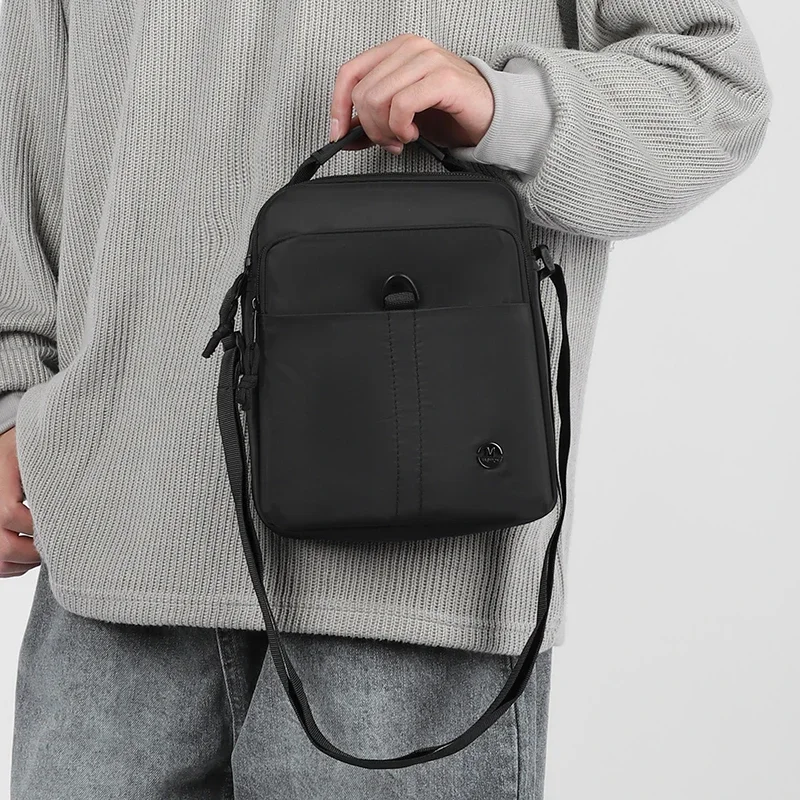 

Men's Casual Crossbody Bag,multi Compartment Storage,casual Oxford Small Zipper Crossbody Bag,multifunctional Men's Shoulder Bag