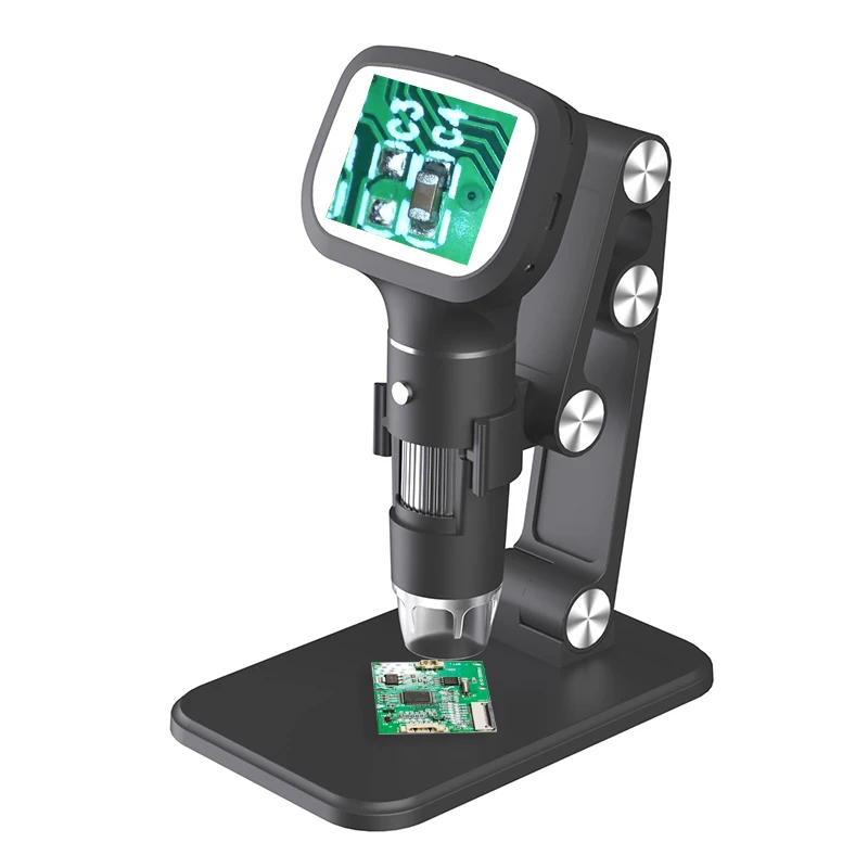 

for Deearsee 1600x Electron Mini Microscope Circuit Board Magnifier with 2.4 Inch Screen Digital Microscope