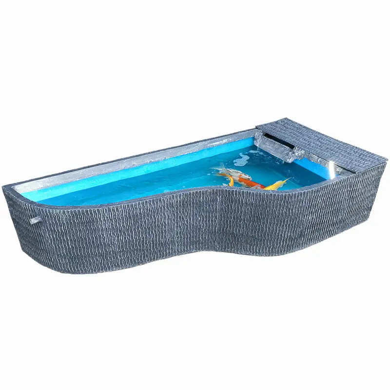 

Balcony, courtyard, indoor and outdoor rockery, ecological waterfall, fish pond, flowing water, landscape landscaping tank, resi