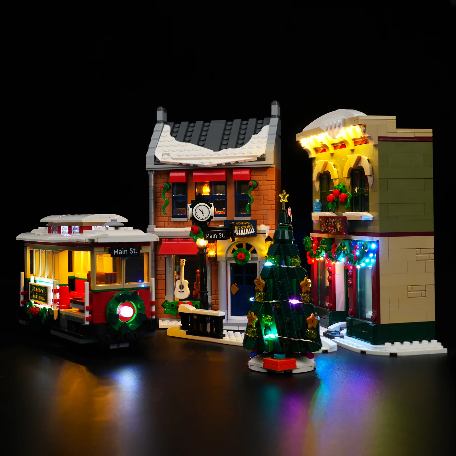 Vonado LED Light Kit For 10308 Holiday Main Street Building Blocks Set (NOT Include the Model) Bricks DIY Toys For Children