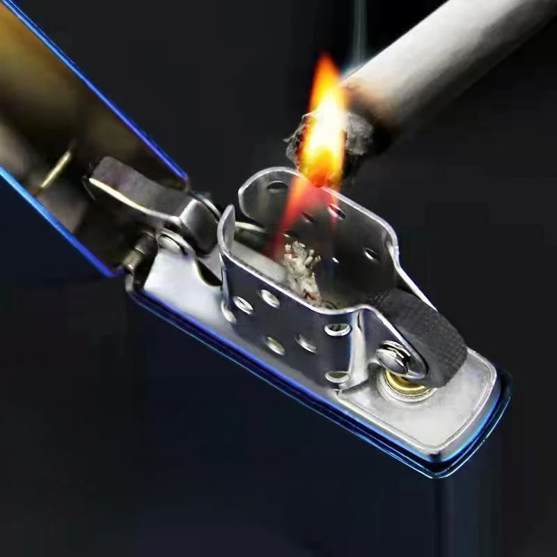 2026 New Kerosiene Personalized Lighter Windproof Cigarette Accessories Men's Gift DIY