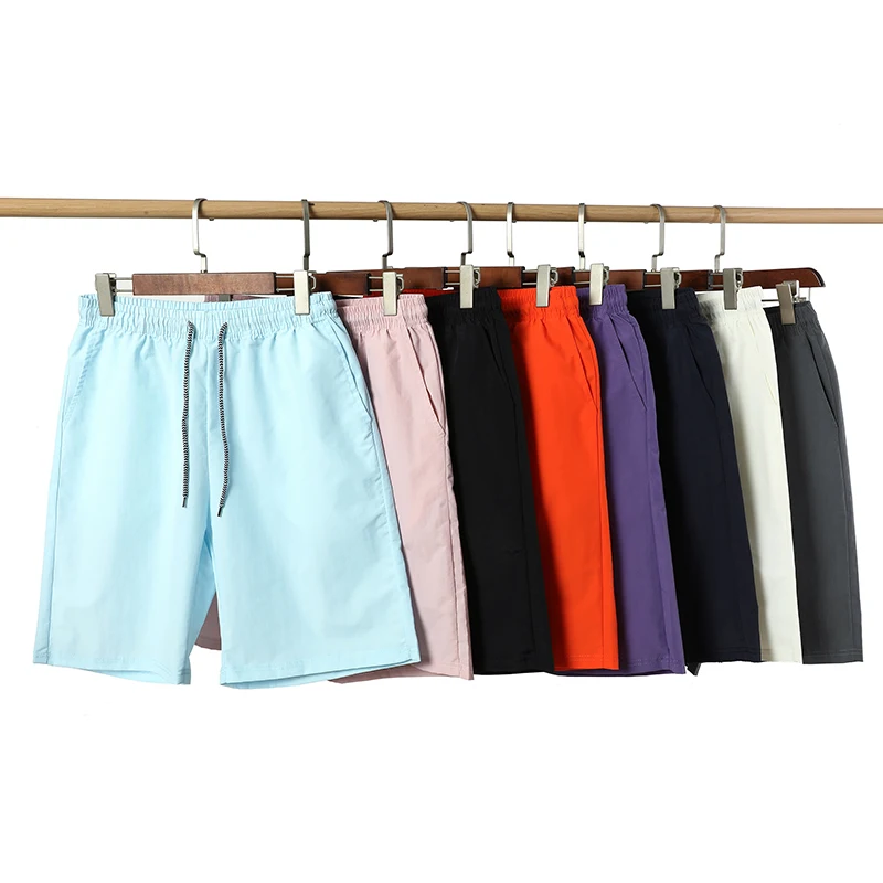 Summer Shorts, Casual Quick-drying shorts, Breathable Walking Shorts, 8 Color Shorts, Men's Solid Color Shorts