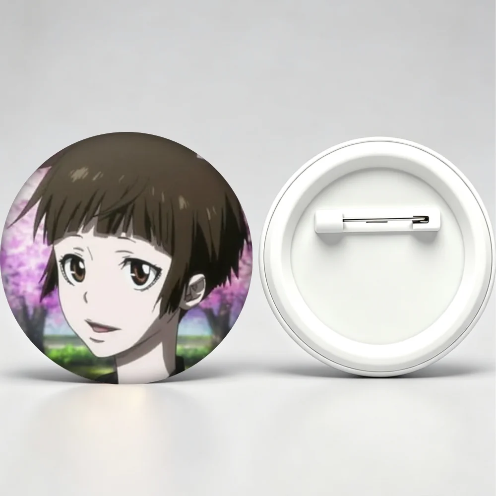 Anime Psycho-Pass Pins,Cartoon Figure Akane Tsunemori Badge,Handmade Brooches,Breastpin for Backpack Clothes Gifts