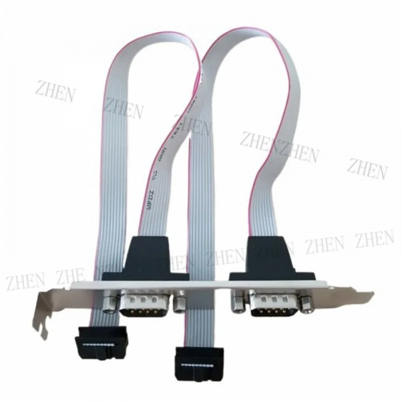 

Y Y DB9 Sirial RS232 Cable Cabinet Baffle Bracket Wire COM Port Extension Cable 9Pin
