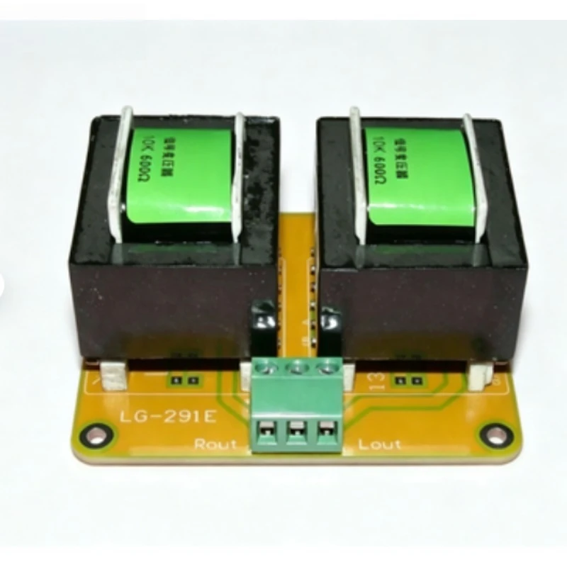 Ball front stage 10K: 600Ω single-ended output transformer balanced output step-down transformer wide frequency response