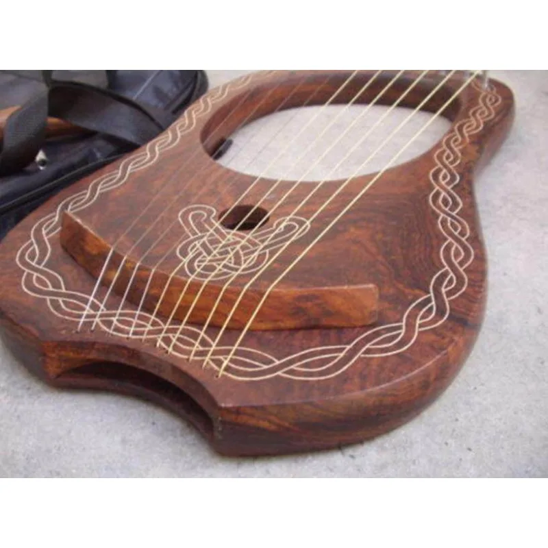 Lyre Lyra Small Harp 10 Metal String Lyre