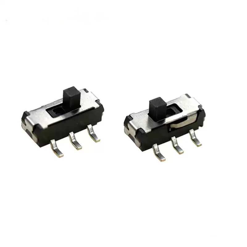 10Pcs MSS22D18 MINI Miniature SMD SMT Slide Switch 2P2T 6Pin Handle High 2mm For DVD Switch