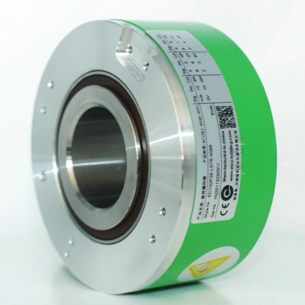

Rotary Encoder EC100P38-L5TR-4096 Large Aperture High Resolution TTL Differential