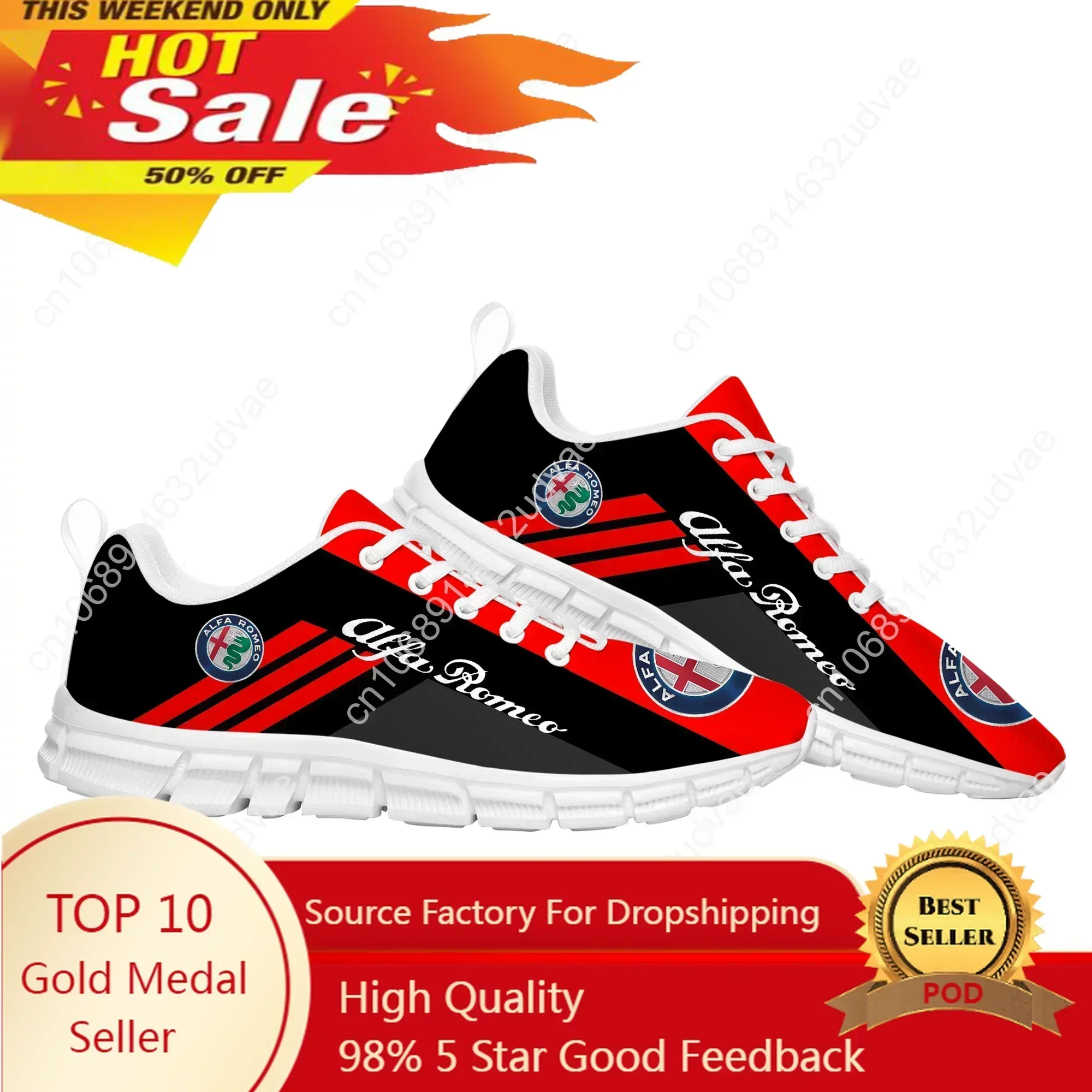 

A-Alfas Sports Shoes Mens Womens Teenagers R-Romeos High Quality Custom Sneakers Casual Tailor Made Shoe Couple Sneaker