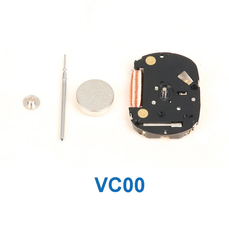 Imported From Japan/VC00E Quartz Movement VC00 Movement Dual Watch Repair Movement Replacement Parts Fast Shipping
