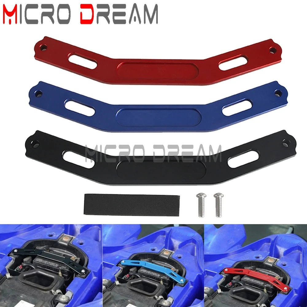 Motorcycle Battery Tray Bracket Aluminum Fixed Battery Blue For Yamaha YFZ 450 R YFZ450R SE 2009-2023 2024 YFZ450X 2010-2011