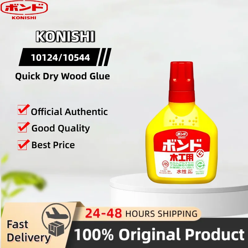 KONISHI Wood Glue 10124/10544 Fast Drying Professional Adhesive Glue Multipurpose Adhesive Glue Original Product